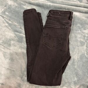 American Eagle Outfitters High Rise Black Jeans